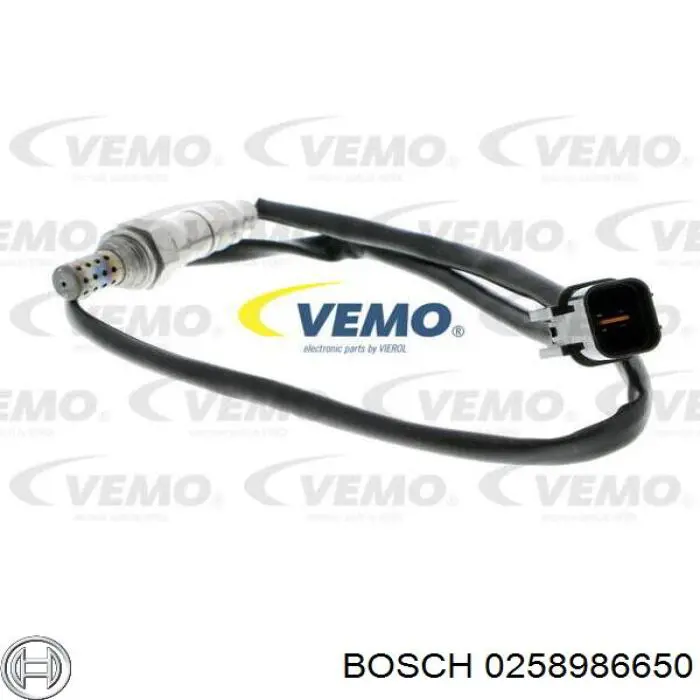 Датчик кислорода до катализатора 0258986650 Bosch