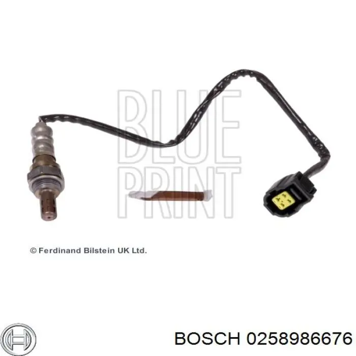 Датчик кислорода до катализатора 0258986676 Bosch