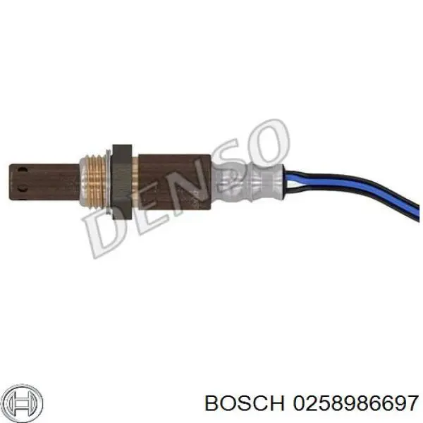 Датчик кислорода до катализатора 0258986697 Bosch