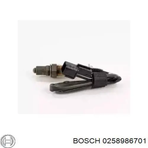0 258 986 701 Bosch лямбда-зонд, датчик кислорода до катализатора