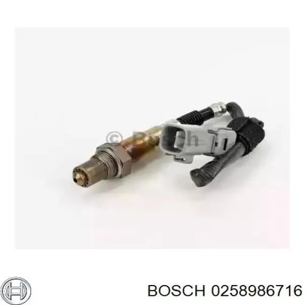 0258986716 Bosch лямбда-зонд, датчик кислорода после катализатора