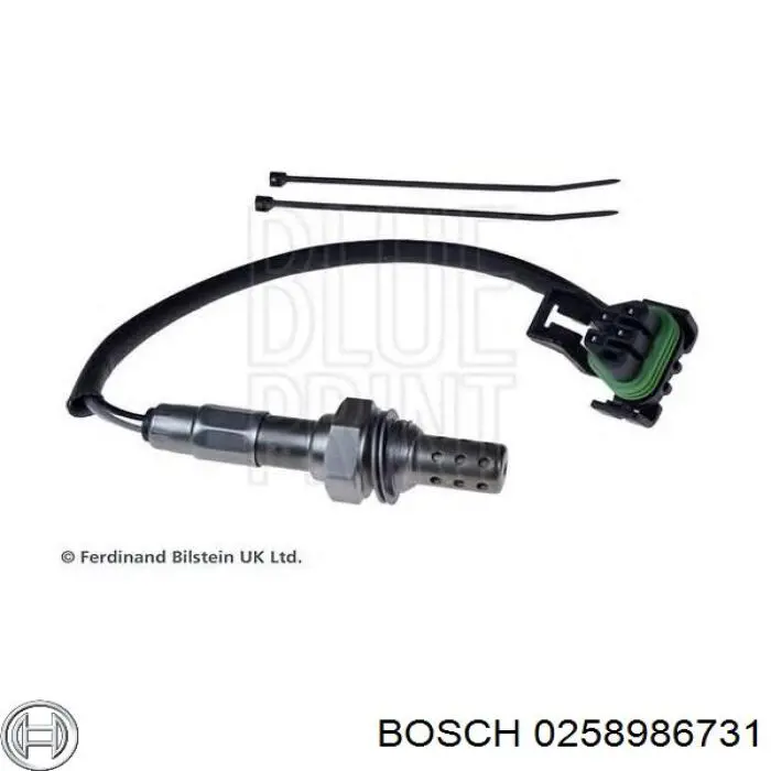 Датчик кислорода после катализатора 0258986731 Bosch
