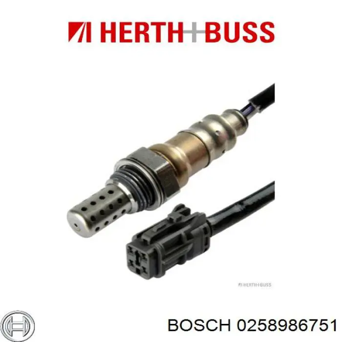 0258986751 Bosch Датчик кислорода после катализатора