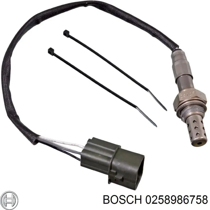 Купить 0258986758 Bosch Датчик кислорода до катализатора