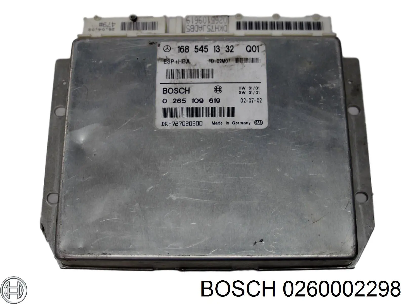 0260002298 Bosch модуль управления (эбу АКПП электронный)