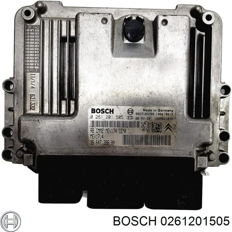 Купить 0261201505 Bosch Электронный блок управления двигателем