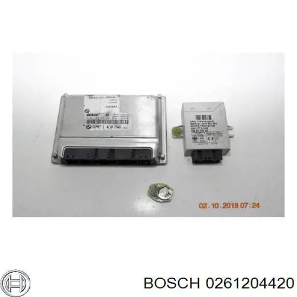 Купить 0261204420 Bosch Электронный блок управления двигателем