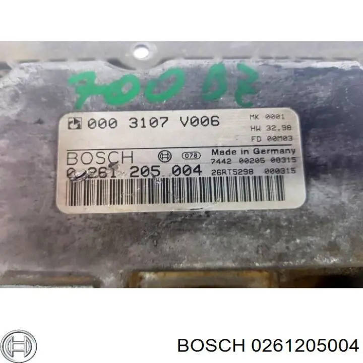  0261205004 Bosch