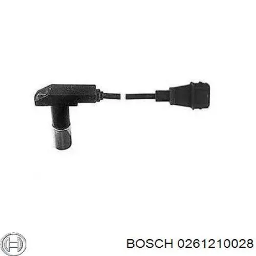 Датчик положения коленчатого вала Bosch 0261210028 цена, от 46.59 USD