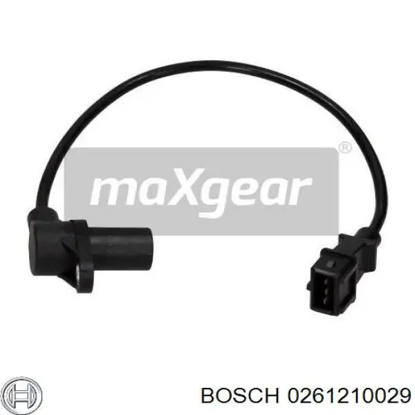 Датчик положения коленчатого вала Bosch 0261210029 цена, от 12.53 USD