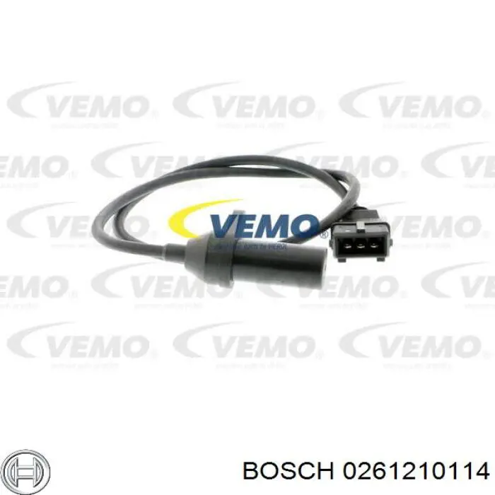Купить 0261210114 Bosch Датчик оборотов коленвала