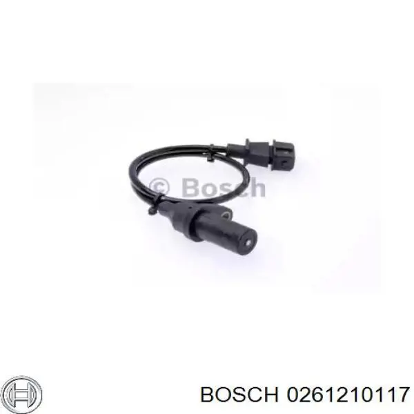Купить 0261210117 Bosch Датчик оборотов коленвала