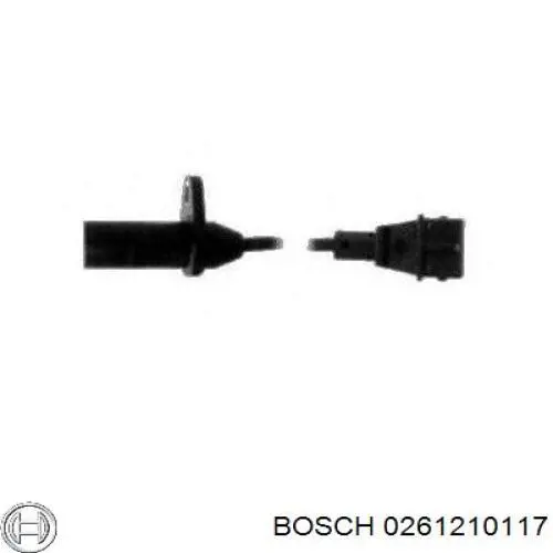Датчик положения коленчатого вала Bosch 0261210117 цена, от 37.95 USD