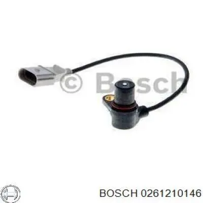 Датчик положения коленчатого вала Bosch 0261210146 цена, от 6.70 USD
