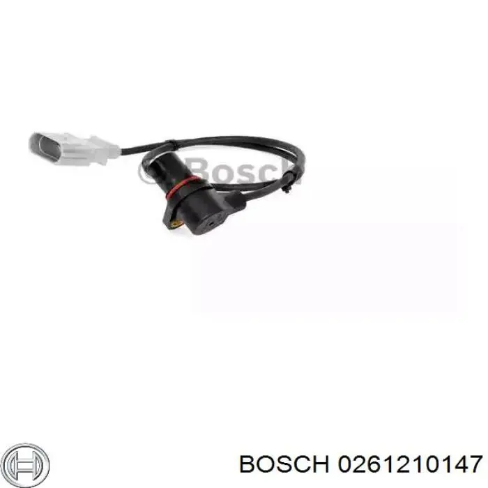 Датчик положения (оборотов) коленвала Bosch 0261210147
