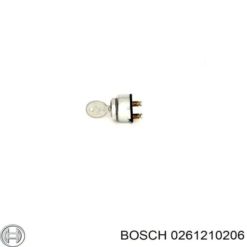 Датчик коленвала 0261210206 Bosch