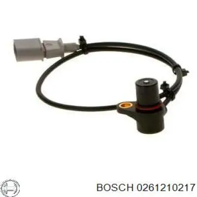 Датчик положения (оборотов) коленвала Bosch 0261210217