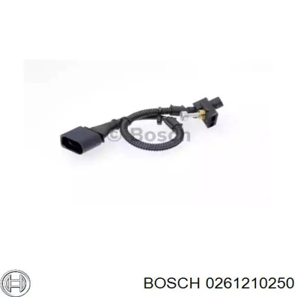 Датчик коленвала 0261210250 Bosch
