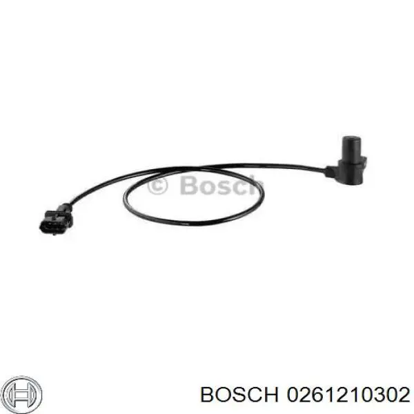 Датчик положения коленчатого вала Bosch 261210302 цена, от 23.90 USD