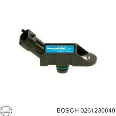 0 261 230 049 Bosch датчик давления во впускном коллекторе, map