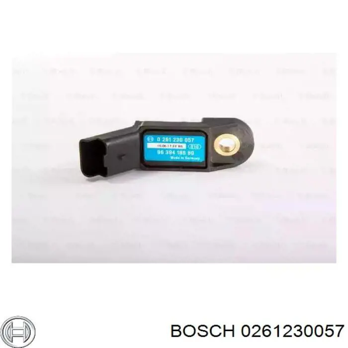 0 261 230 057 Bosch датчик давления во впускном коллекторе, map