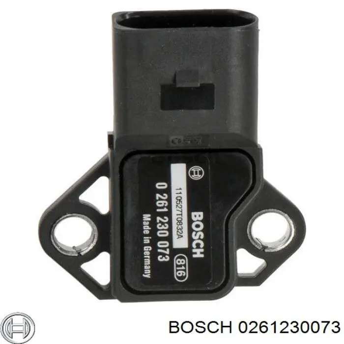 0261230073 Bosch Датчик давления наддува турбины