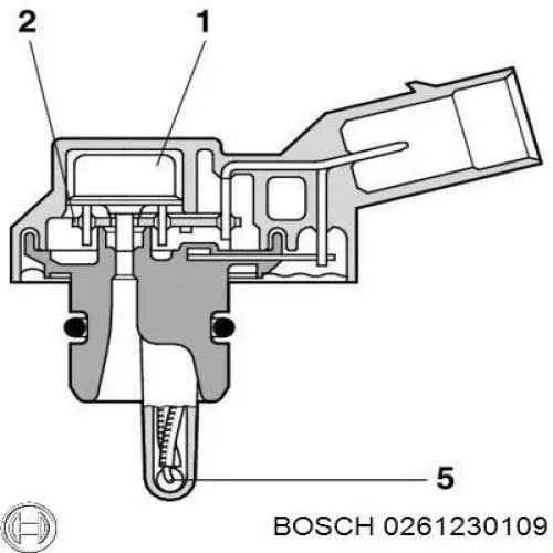 8699448 Volvo Датчик давления воздуха