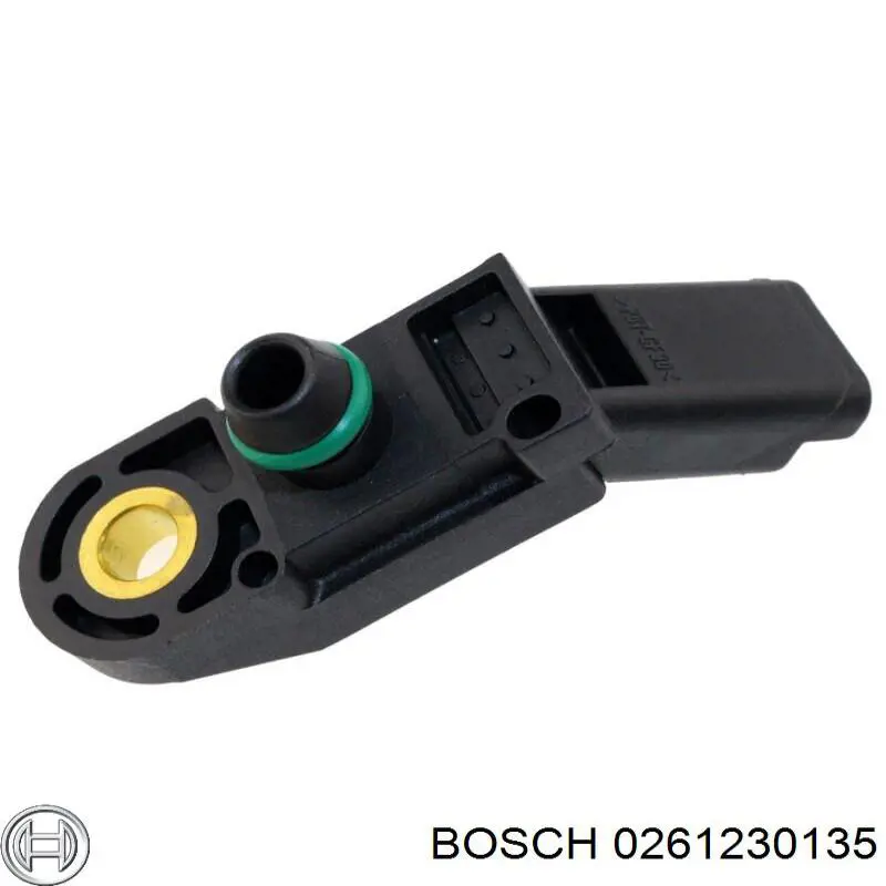 0261230135 Bosch sensor de pressão no coletor de admissão, map