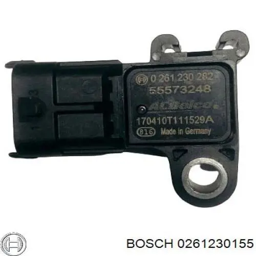 0261230155 Bosch датчик давления во впускном коллекторе, map