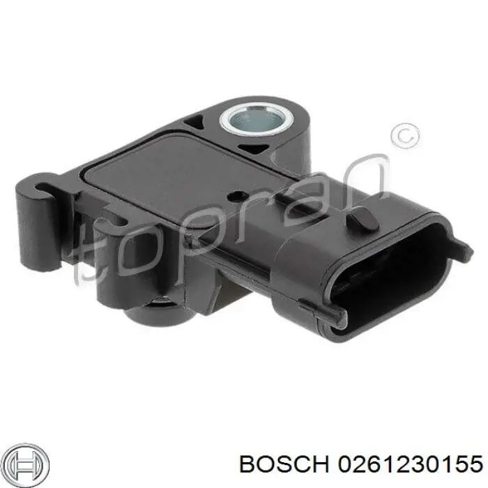Датчик абсолютного давления в коллекторе Bosch 0261230155 цена, от 22.48 USD
