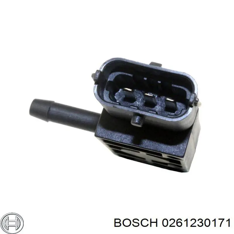 0 261 230 171 Bosch sensor de pressão dos gases de escape