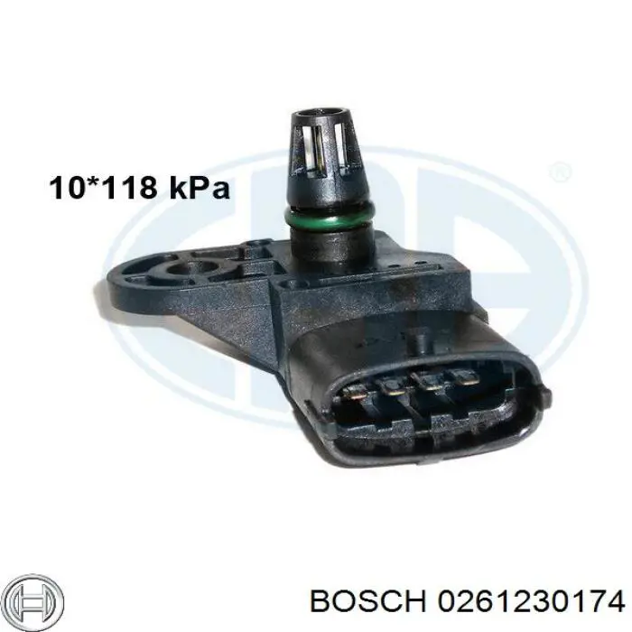Датчик абсолютного давления 0261230174 Bosch