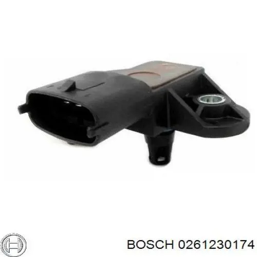 Датчик абсолютного давления в коллекторе Bosch 0261230174 цена, от 7.42 USD