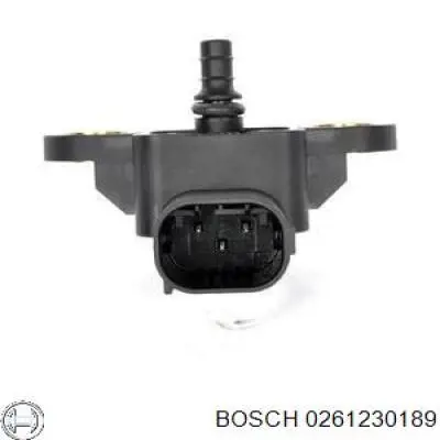 Датчик тиску у впускному колекторі, MAP 0261230189 Bosch