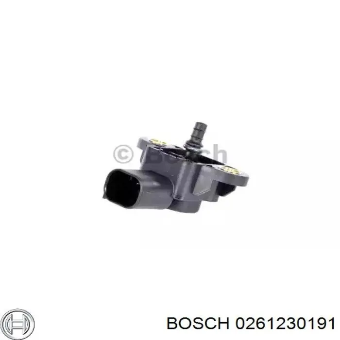 Sensor de presion de carga (inyeccion de aire turbina) 0261230191 Bosch
