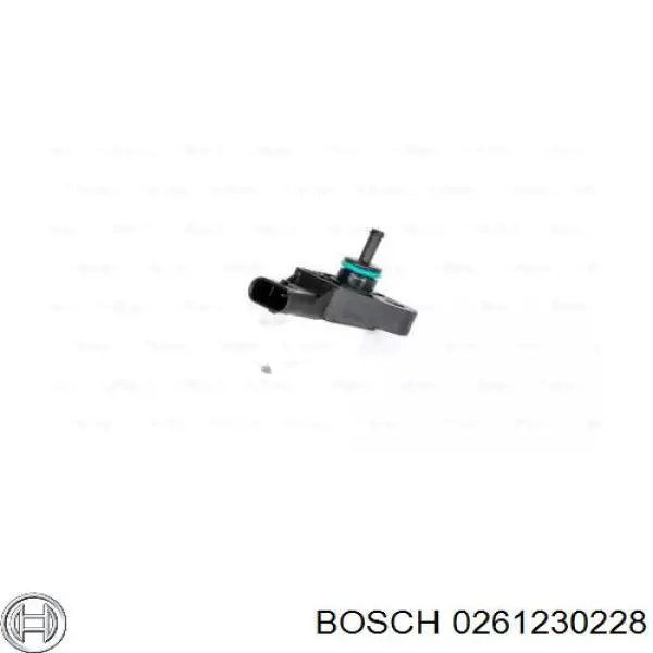 Датчик давления во впускном коллекторе, MAP 0261230228 Bosch