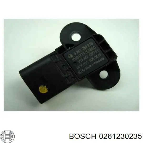 Датчик абсолютного давления 0261230235 Bosch