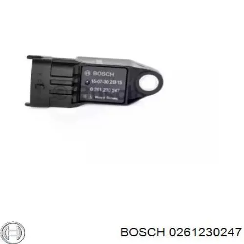 Купить 0261230247 Bosch Датчик MAP