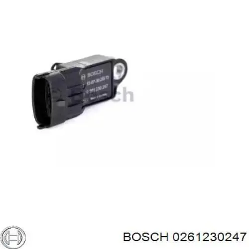Датчик абсолютного давления 0261230247 Bosch