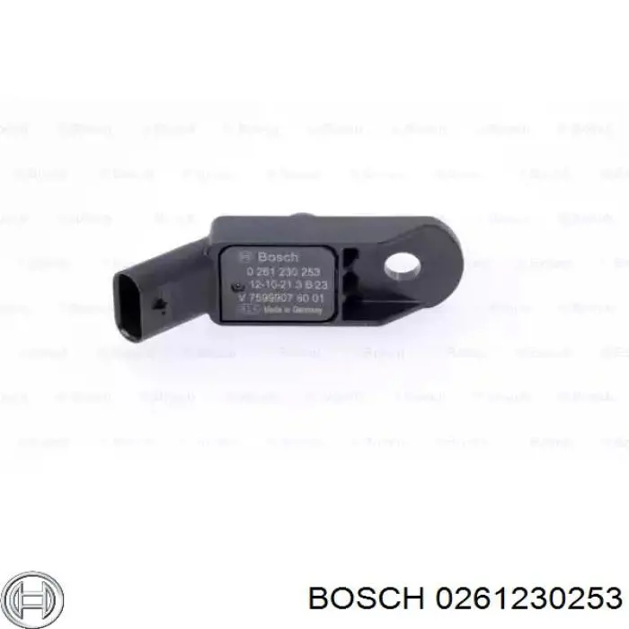 0261230253 Bosch датчик давления во впускном коллекторе, map