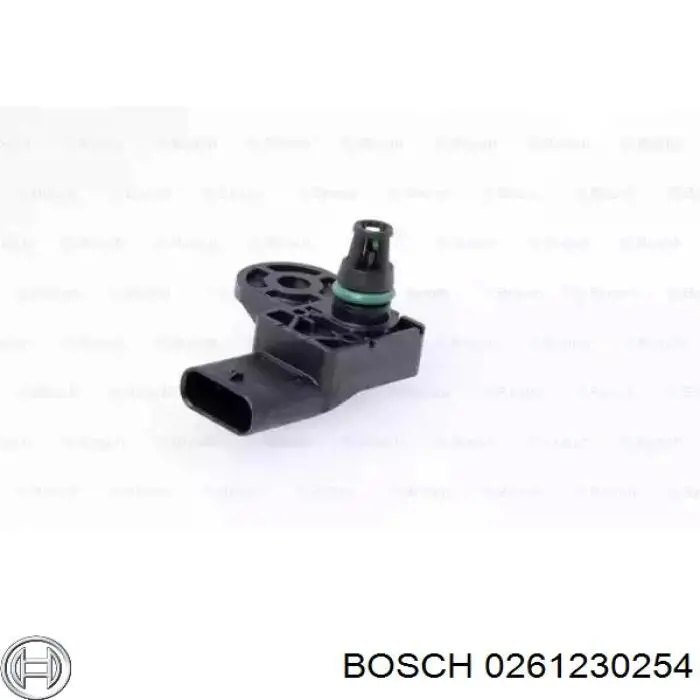0261230254 Bosch sensor de pressão no coletor de admissão, map