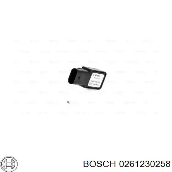 0261230258 Bosch sensor de pressão de supercompressão