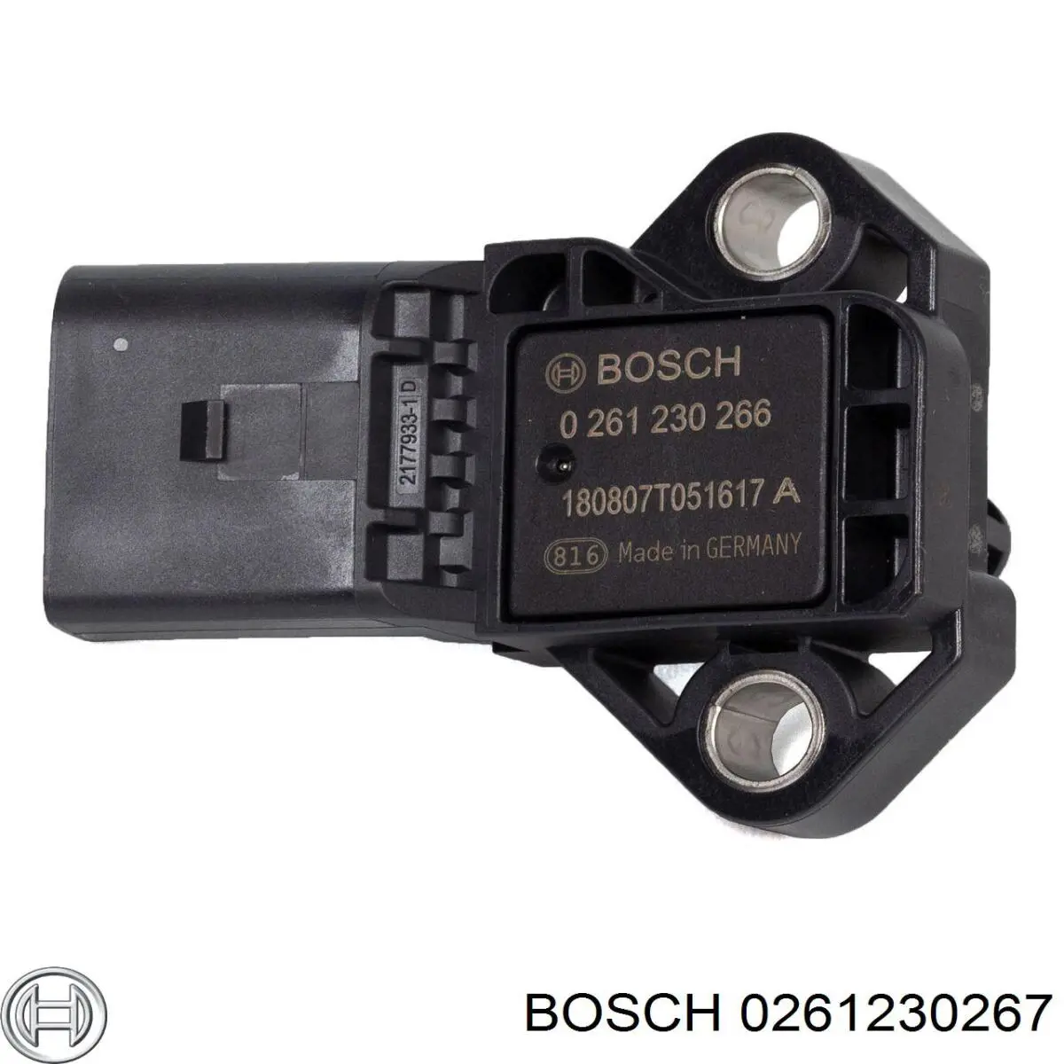 Датчик давления наддува 0261230267 Bosch