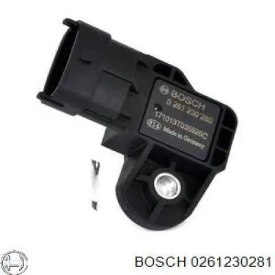 0261230281 Bosch Датчик давления воздуха