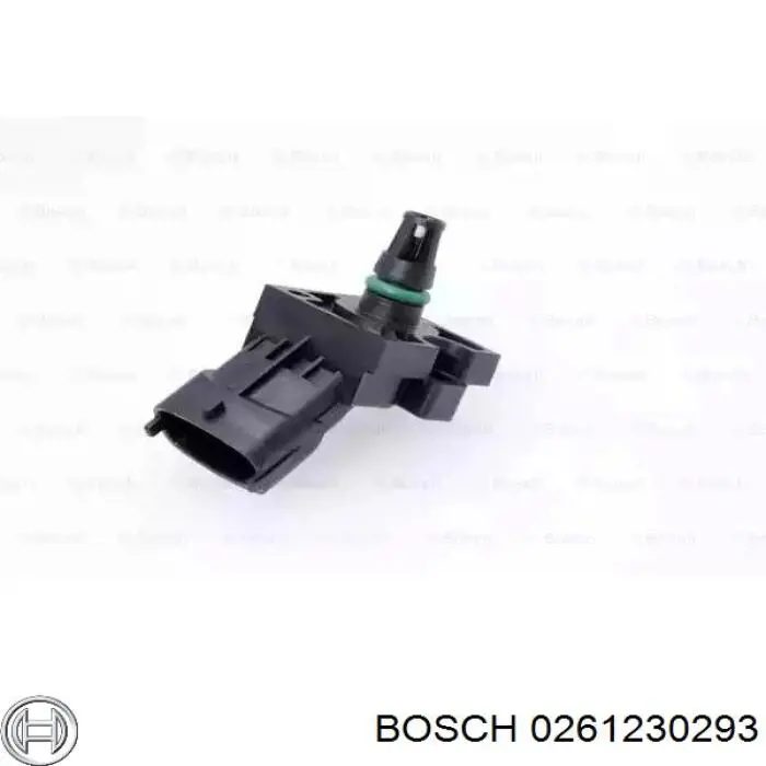 0261230293 Bosch sensor de pressão no coletor de admissão, map