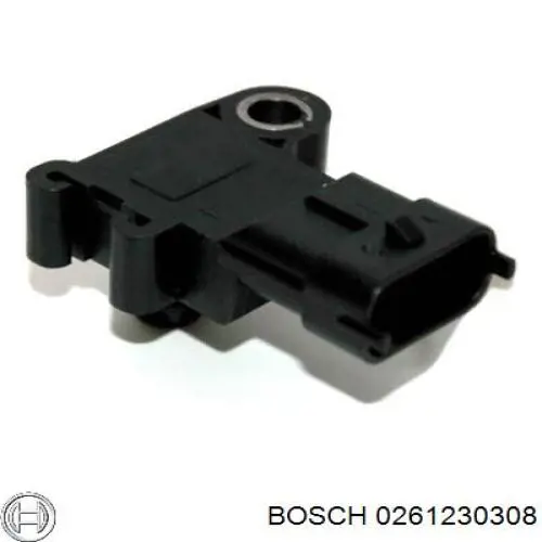 Датчик абсолютного давления в коллекторе Bosch 0261230308 цена, от 14.06 USD