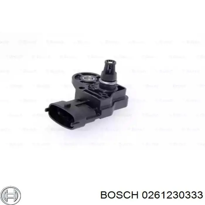 0261230333 Bosch sensor de pressão no coletor de admissão, map