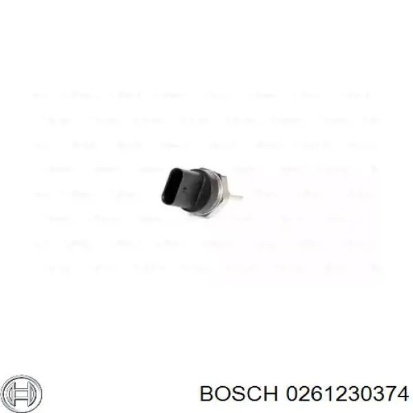 0261230374 Bosch sensor de pressão de combustível