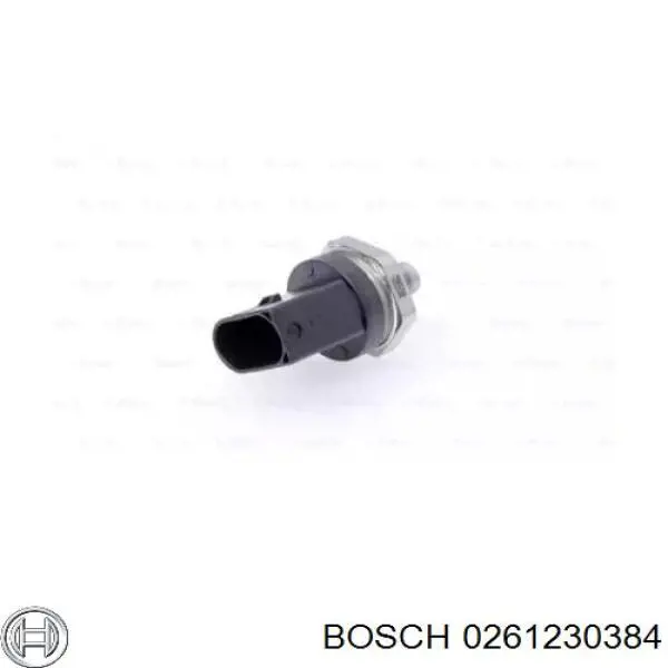 0261230384 Bosch sensor de pressão de combustível