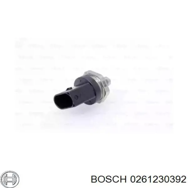 0261230392 Bosch sensor de pressão de combustível